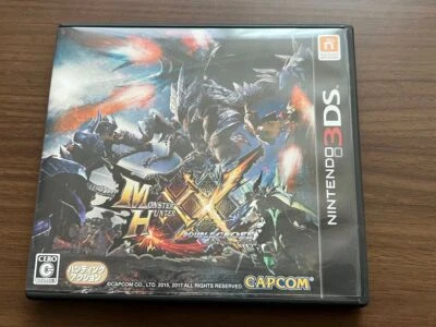 Monster Hunter XX Double Cross Nintendo 3DS CAPCOM Hunting Action with Case JP 4 - Image 1 of 4