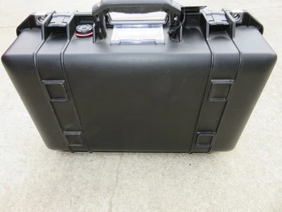 Pelican 1485 Air Case Black Plastic No Foam Empty No affixed labels USA  (#10) - Image 1 of 4