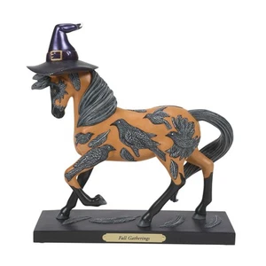 Enesco the Trail of Painted Ponies Halloween Fall Gatherings Figurine 8.5 Inch - Picture 1 of 6