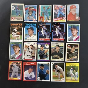 Dave LaPoint Lot  20 Cards-St. Louis Cardinals-incl 1983 Fleer RC NM-MT (SLC6)) - Picture 1 of 2