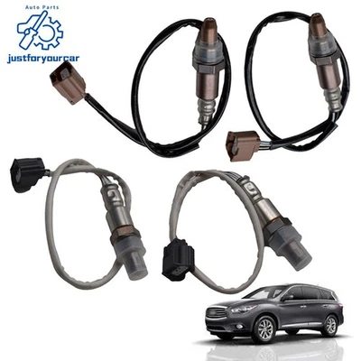 Juego de 4 sensores de oxígeno arriba+abajo para Infiniti Qx60 2014 3,5 L y Nissan Quest 3,5 L Foto 1 de 4