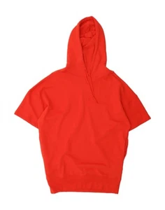 FRENCH CONNECTION Womens Oversized Hoodie Dress UK 14 Medium Red DI00 - Picture 1 of 3
