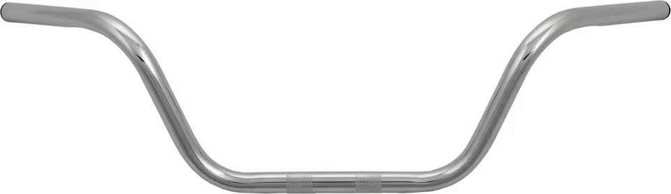 Disco duro 1 pulgada Manillar Buckhorn mediano - 7 pulgadas - Motocicleta cromada 31-0042S Foto 1 de 3