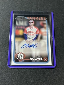 2024 Topps Update All Star Game Auto Clay Holmes #ASGA-CH New York Yankees E3 - Bild 1 von 2
