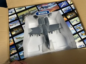Franklin Mint Armour 1/48 A-10 Thunderbolt II WARTHOG B11B918 Diecast con remitente - Imagen 1 de 8