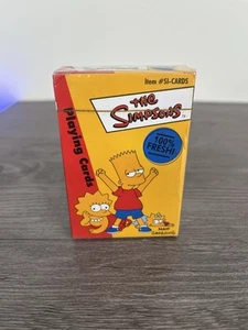 Carte da gioco indice poker I Simpson nuove 2000 da collezione - Foto 1 di 2