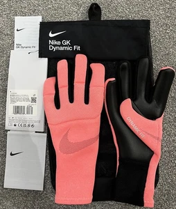 Nike GK Dynamic-Fit Goalkeeper Gloves - Sunset - FZ4558 628 - RRP £60 - Size 8 - Picture 1 of 13