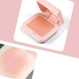 Mini Makeup Blush Single Color Powder Matte Cute Long Lasting Smooth Color S DTS - Picture 1 of 5