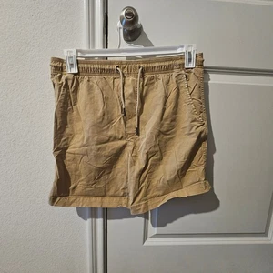 Pantalones Cortos American Eagle Para Hombres Flex Pull On Cordón Informales Caqui S - Imagen 1 de 6