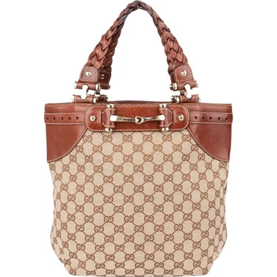 Gucci GG Monogram Horsebit Handbag Tasche - Bild 1 von 4