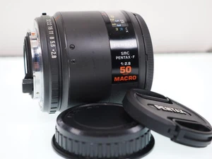 Pentax F 50mm f2.8 AF Macro Close Up Lens K-Mount W/ CAPS - Picture 1 of 6