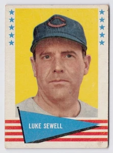 1961 Fleer Baseball Greats Luke Sewell #138 Poor Condition LOW GRADE - Picture 1 of 2