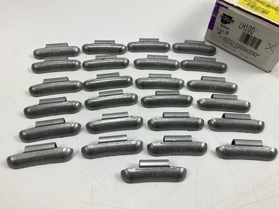 (25) Carquest LH100 LH-Series Lead Clip-On Wheel Weights, 1.00 Oz - Image 1 of 3