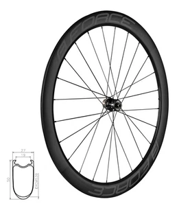 Force Hinterrad Rennrad TEAM SP CARBON DISC 50 clincher - Bild 1 von 1