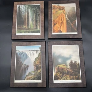 4 L.H. Chapman Golf Holztafeln/Bilder 10,5/13,5 Zoll - Bild 1 von 11