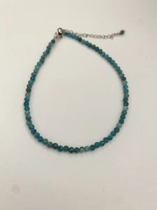 Turquoise Anklet Multi Gemstone Adjustable - Picture 1 of 3