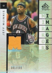 Jamaal Tinsley Jeff McInnis 2006-07 UD Reflections Mirror Images Jersey #1/100 - Bild 1 von 1