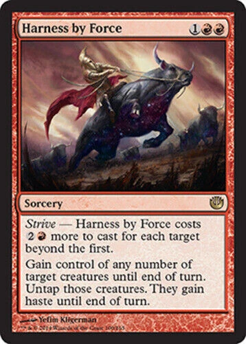 MTG - 4 x Harness by Force - Playset 4x x4 - Journey into Nyx Regular NM - Image 1 of 1