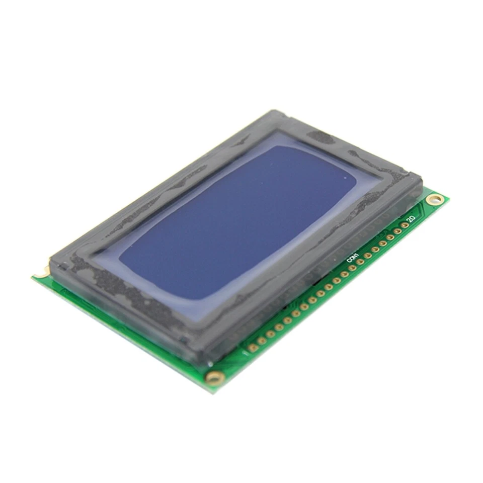 RG12864B-BIW-V Display: LCD grafisch 128x64 STN Negative blau 75x52,7x8,9mm RAYS - Image 1 of 1