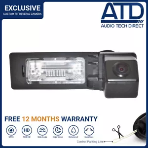 Reverse Camera For Audi TT MK2 8J (2007-2013) Rear Number Plate Light 600K NTSC - Picture 1 of 5