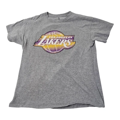 Camiseta Lebron James Lakers Niño Grande Gris Foto 1 de 4