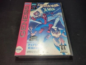 Spider-Man / X-Men: Arcade's Revenge Sega Genesis EX/EXMT with box authentic/ - Picture 1 of 6
