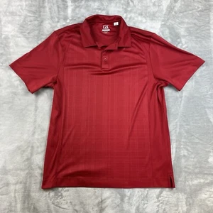 Polo Cutter And Buck Uomo Grande Rossa Polo CB DryTec Leggera Traspirante - Foto 1 di 7