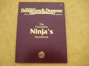 Complete Ninja's Handbook (Advanced Dungeons & Dragons TSR 2155 1995 PB - Foto 1 di 4