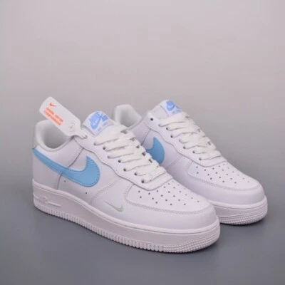 Nike Air Force 1 Low Weiß Blau, Unisex, HF0022-100