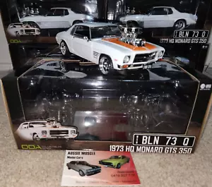 1:24 DDA Holden HQ GTS Monaro Coupe White /Orange Blown Street Machine Exclusive - Picture 1 of 9