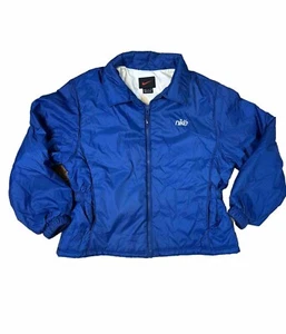 Vintage Youth Large 14 Girls 97-99 Nike Jacket Women’s Small Blue Retro - Picture 1 of 10