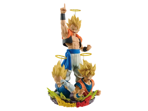 Banpresto Dragon Ball Z: Figuration Series - Gogeta Goku and Vegeta Bust Cover