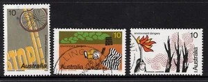AUSTRALIA 1975 " ENVIRONMENT DANGERS " SET VFU - Picture 1 of 1