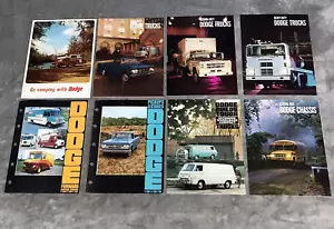 Vtg Dodge Trucks 1968 1969 Dealer Sales Brochure Manual Lot 8 67 66 Pickup Duty - Bild 1 von 6