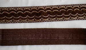 2,3 m Webband Borde, Zierband Samtartig Breite 4,5 cm - Bild 1 von 1