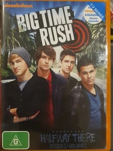 NICKELODEON BIG TIME RUSH HALFWAY THERE DVD SEASON 1 VOLUME 1 iCARLY MUSIC BAND - Picture 1 of 3
