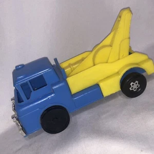 1960s Ford C600 Tow Truck Gay Toys Made in USA Blue Can Yellow Back/5a - Picture 1 of 9