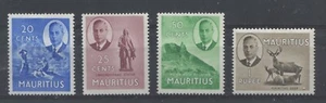 Mauritius KGVI 1950 various values to 1 rupee mint o.g. hinged - Picture 1 of 1