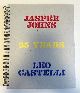 JASPER JOHNS 35 YEARS BOOK PUBLISHED BY LEO CASTELLI GALLERY 144 PAGES HARDCOVER - Picture 1 of 13