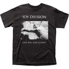 Joy Division Love Will Tear Us Apart T-shirt męski licencjonowany rock n roll koszulka czarna