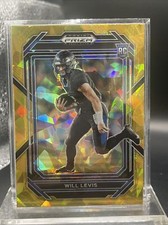 Will Levis 2023 Panini Prizm Draft Picks #103 Gold Ice Rookie Card RC TITANS