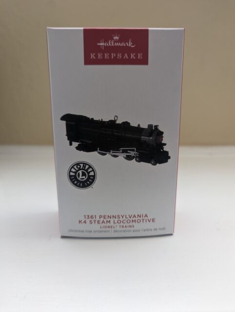  Hallmark Keepsake Christmas Ornament 2023, Lionel Trains Black  1361 Pennsylvania K4 Steam Locomotive Metal, Train Gifts : Baby