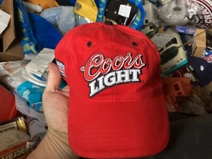 Chase NASCAR Coors Light Chip Ganassi Racing w/ Sterling Martin Red Hat Cap - Picture 1 of 5