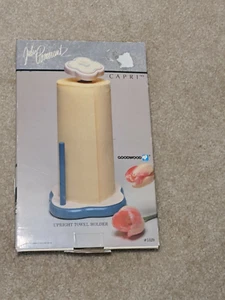 Papierhandtuchhalter aufrecht Julie Pomerantz #1329 meliert blau Holz - Bild 1 von 2