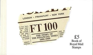 GB Stamps 1988 DX9 The Story of the Financial Times Prestige Booklet Complete - Picture 1 of 2