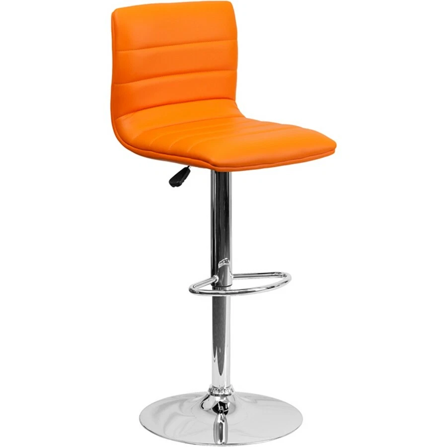Flash Furniture Orange Contemporary Barstool, Orange - CH-92023-1-ORG-GG - Image 1 of 1