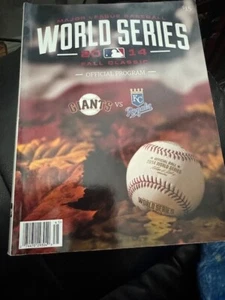 2014 KANSAS CITY ROYALS SAN FRANCISCO GIANTS WORLD SERIES OFFICIAL PROGRAM - Picture 1 of 3