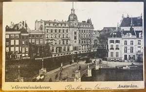 Postal holandesa ÁMSTERDAM 'S-Gravenlandscheveer Gravelandscheveer Países Bajos - Imagen 1 de 2