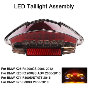 LED Fanali Posteriori Ll Fanalino Di Coda Per BMW F800R F800GT F800S/ST R1200GS - Picture 1 of 10