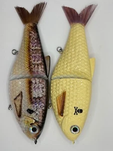 TYG Silencer Glide bait swimbait custom 7 inch 2 Glide baits NEW - Picture 1 of 9